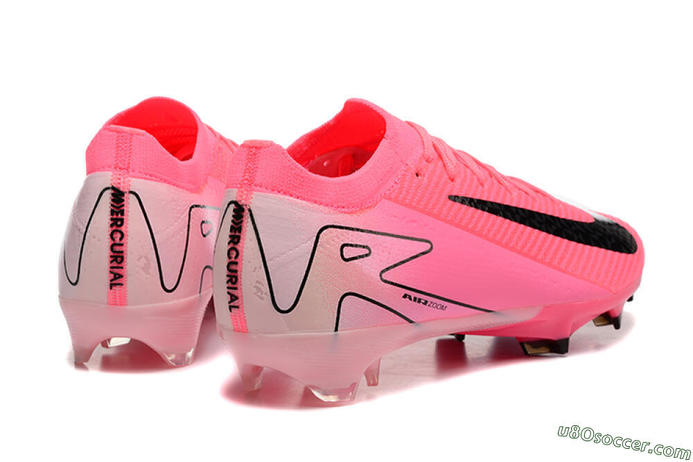 Nike Air Zoom Mercurial Vapor 16 Elite FG Firm Ground Soccer Cleats - Pink/Black 9
