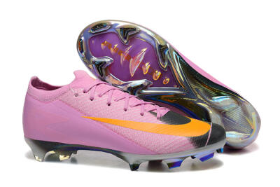 Nike Air Zoom Mercurial Vapor 16 Elite FG Firm Ground Soccer Cleats - Pink/Yellow/Black