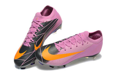 Nike Air Zoom Mercurial Vapor 16 Elite FG Firm Ground Soccer Cleats - Pink/Yellow/Black
