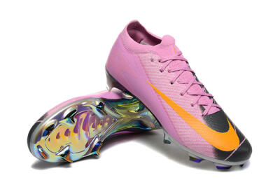 Nike Air Zoom Mercurial Vapor 16 Elite FG Firm Ground Soccer Cleats - Pink/Yellow/Black