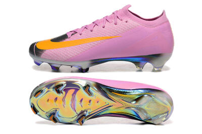 Nike Air Zoom Mercurial Vapor 16 Elite FG Firm Ground Soccer Cleats - Pink/Yellow/Black