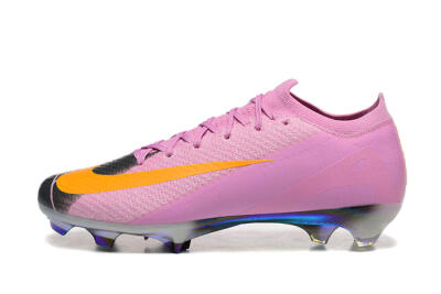 Nike Air Zoom Mercurial Vapor 16 Elite FG Firm Ground Soccer Cleats - Pink/Yellow/Black