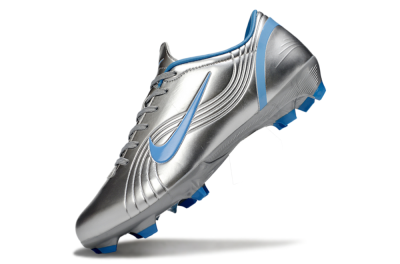 Nike Mercurial Vapor 1 Elite FG Firm Ground Soccer Cleats - Silver/Blue