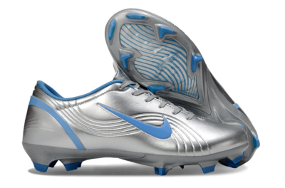 Nike Mercurial Vapor 1 Elite FG Firm Ground Soccer Cleats - Silver/Blue