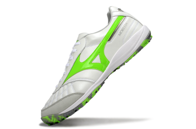 Mizuno Morelia Neo 4 TF Artificial Turf Soccer Shoes - Beige/Grey/Yellow