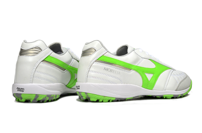 Mizuno Morelia Neo 4 TF Artificial Turf Soccer Shoes - Beige/Grey/Yellow