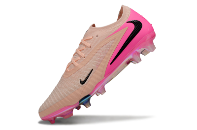 Nike Phantom 6 Low Elite FG Firm Ground Soccer Cleats - Pink/Black/Gold