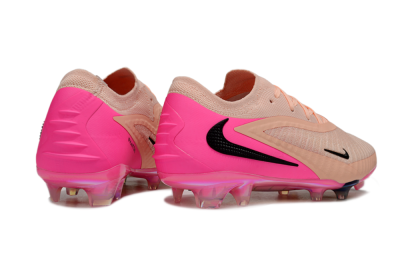 Nike Phantom 6 Low Elite FG Firm Ground Soccer Cleats - Pink/Black/Gold