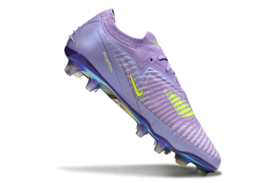 Nike Phantom 6 Low Elite FG Firm Ground Soccer Cleats - Purple/Yellow/Gold
