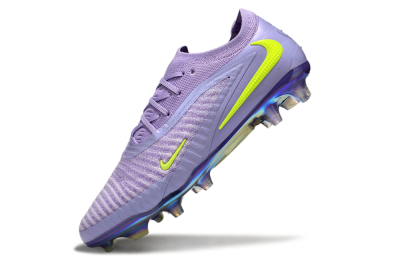 Nike Phantom 6 Low Elite FG Firm Ground Soccer Cleats - Purple/Yellow/Gold