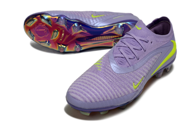 Nike Phantom 6 Low Elite FG Firm Ground Soccer Cleats - Purple/Yellow/Gold