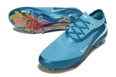 Nike Phantom 6 Low Elite FG Firm Ground Soccer Cleats - Jade/White/Gold