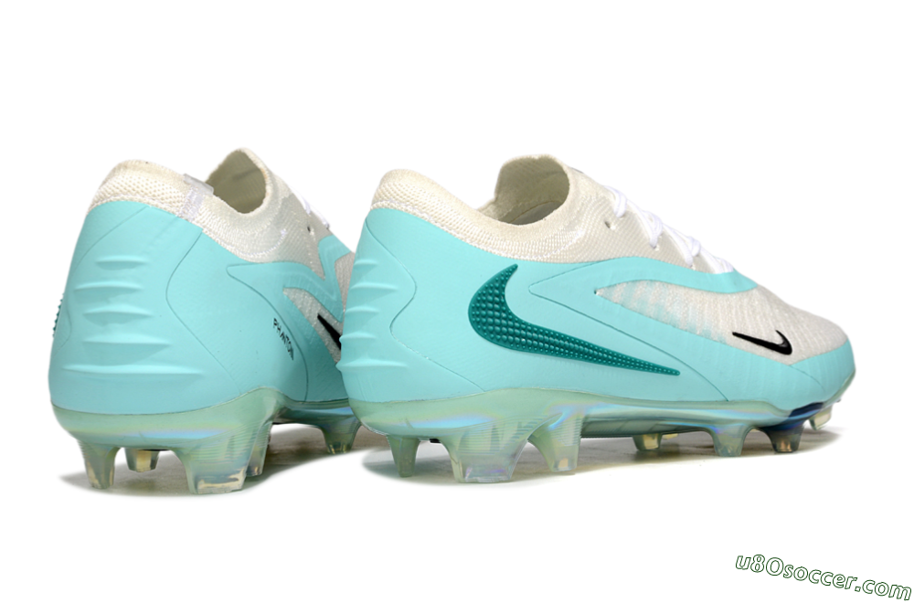 Nike Phantom 6 Low Elite FG Firm Ground Soccer Cleats - Beige/Jade/Gold 6