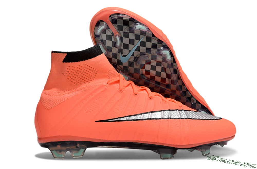 Nike Mercurial Superfly 4 Elite FG Firm Ground Soccer Cleats - Red/Silver/Black 1