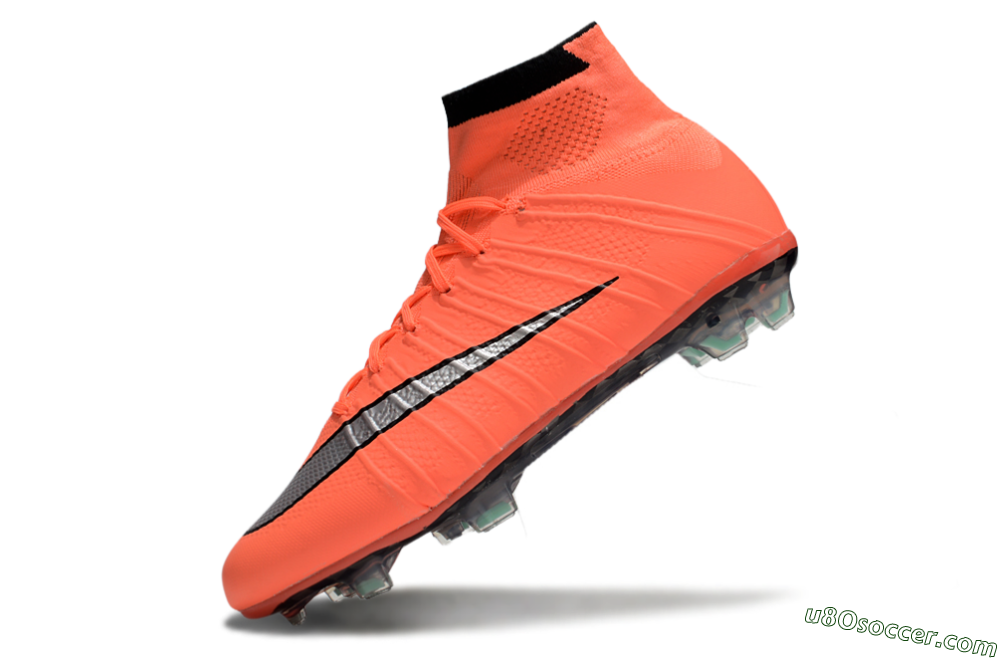 Nike Mercurial Superfly 4 Elite FG Firm Ground Soccer Cleats - Red/Silver/Black 5