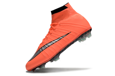 Nike Mercurial Superfly 4 Elite FG Firm Ground Soccer Cleats - Red/Silver/Black