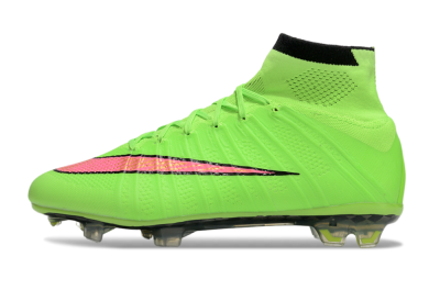 Nike Mercurial Superfly 4 Elite FG Firm Ground Soccer Cleats - Yellow/Black/Pink