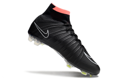 Nike Mercurial Superfly 4 Elite FG Firm Ground Soccer Cleats - Black/Pink/White