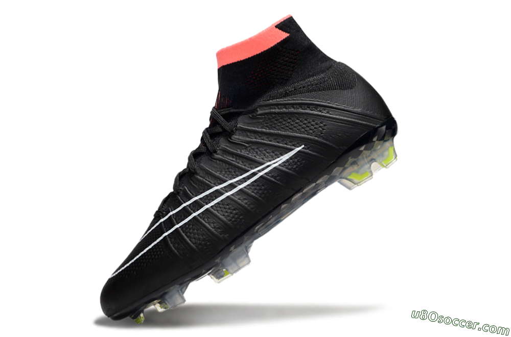 Nike Mercurial Superfly 4 Elite FG Firm Ground Soccer Cleats - Black/Pink/White 5