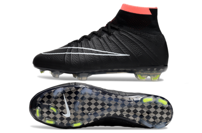 Nike Mercurial Superfly 4 Elite FG Firm Ground Soccer Cleats - Black/Pink/White