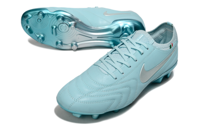 Nike Tiempo Legend 10 Elite FG Firm Ground Soccer Cleats - Jade/Silver