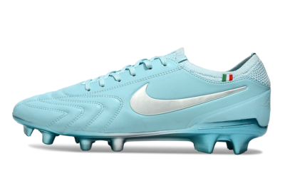Nike Tiempo Legend 10 Elite FG Firm Ground Soccer Cleats - Jade/Silver