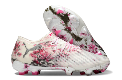 Puma Future 8 Ultimate FG Firm Ground Soccer Cleats - Beige/Pink/Brown