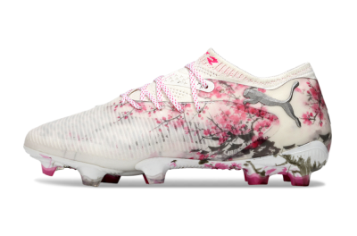 Puma Future 8 Ultimate FG Firm Ground Soccer Cleats - Beige/Pink/Brown