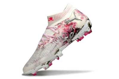 Puma Future 8 Ultimate FG Firm Ground Soccer Cleats - Beige/Pink/Brown