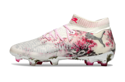 Puma Future 8 Ultimate FG Firm Ground Soccer Cleats - Beige/Pink/Brown