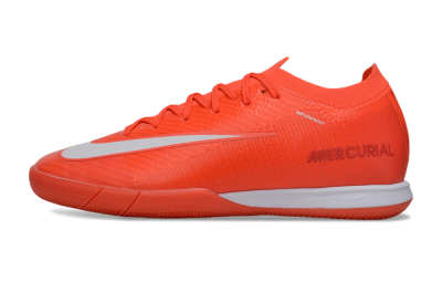Nike Air Zoom Mercurial Vapor 16 Elite IC Indoor & Futsal Soccer Shoes - Red/White