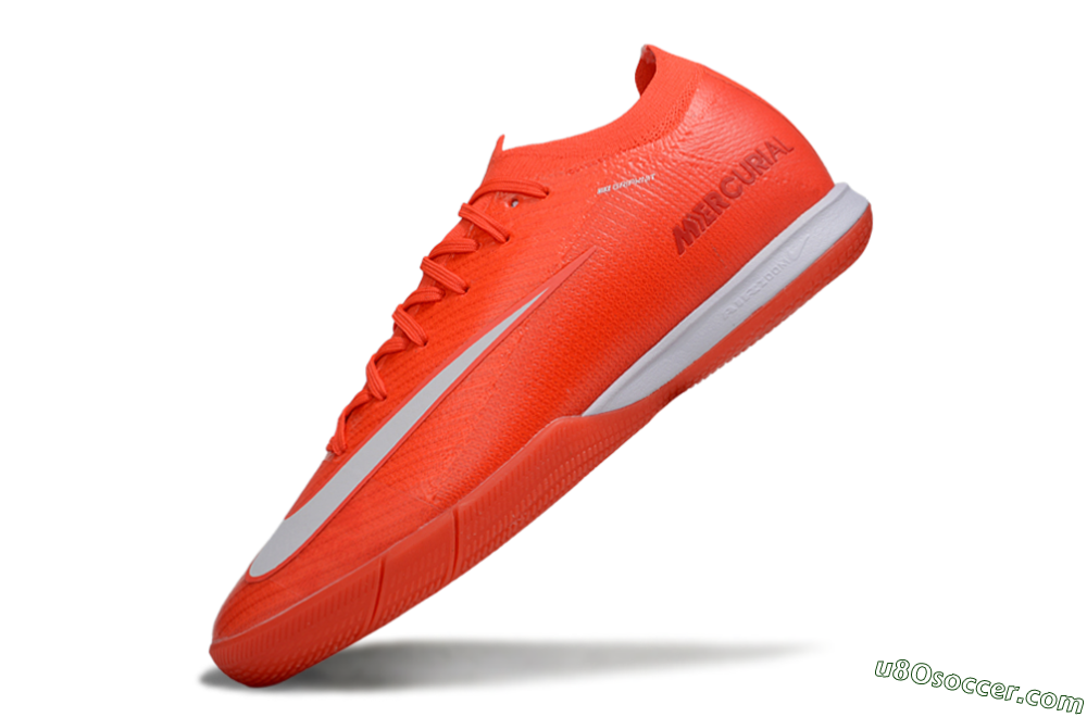 Nike Air Zoom Mercurial Vapor 16 Elite IC Indoor & Futsal Soccer Shoes - Red/White 5