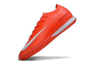 Nike Air Zoom Mercurial Vapor 16 Elite IC Indoor & Futsal Soccer Shoes - Red/White