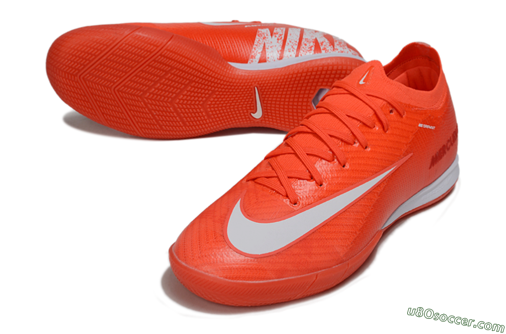 Nike Air Zoom Mercurial Vapor 16 Elite IC Indoor & Futsal Soccer Shoes - Red/White 3