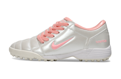 Nike Total 90 III TF Artificial Turf Soccer Shoes - Beige/Pink/White