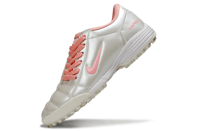 Nike Total 90 III TF Artificial Turf Soccer Shoes - Beige/Pink/White