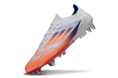 Adidas F50 Elite SG Soft Ground Soccer Cleats - White/Red/Blue