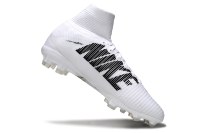 Nike Mercurial Superfly 5 Elite FG Firm Ground Soccer Cleats - White/Black