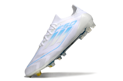 Adidas F50 Elite FG Firm Ground Soccer Cleats - White/Blue