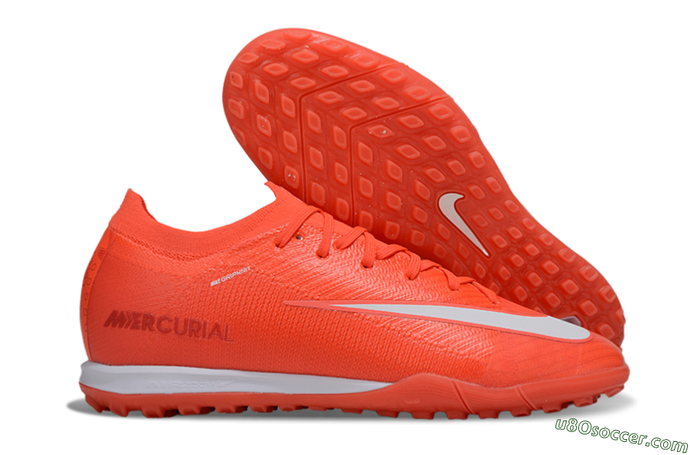 Nike Air Zoom Mercurial Vapor 16 Elite TF Artificial Turf Soccer Shoes - Red/White 1