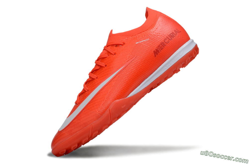 Nike Air Zoom Mercurial Vapor 16 Elite TF Artificial Turf Soccer Shoes - Red/White 5