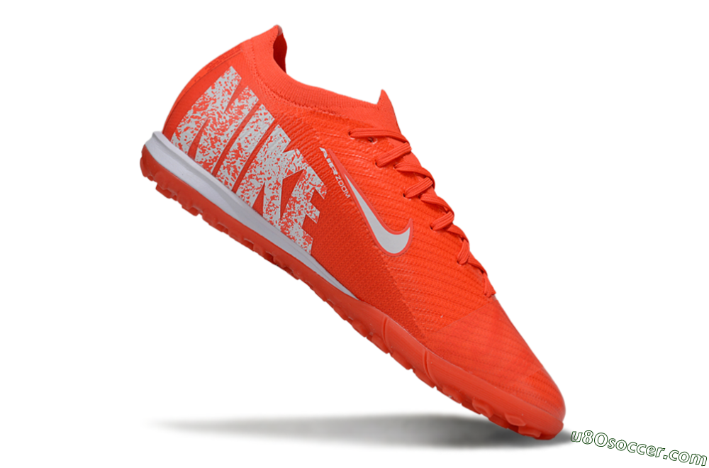 Nike Air Zoom Mercurial Vapor 16 Elite TF Artificial Turf Soccer Shoes - Red/White 4