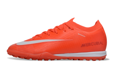 Nike Air Zoom Mercurial Vapor 16 Elite TF Artificial Turf Soccer Shoes - Red/White