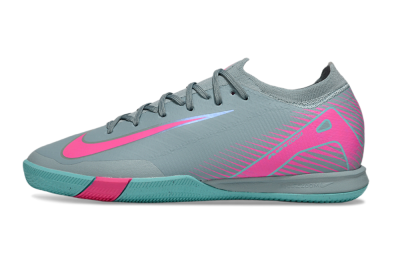 Nike Air Zoom Mercurial Vapor 16 Elite IC Indoor & Futsal Soccer Shoes - Blue/Pink/White
