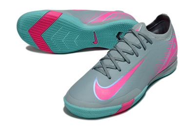 Nike Air Zoom Mercurial Vapor 16 Elite IC Indoor & Futsal Soccer Shoes - Blue/Pink/White