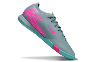 Nike Air Zoom Mercurial Vapor 16 Elite IC Indoor & Futsal Soccer Shoes - Blue/Pink/White