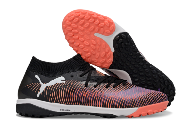Puma Future 8 Ultimate TF Artificial Turf Soccer Shoes - Black/Pink/Blue