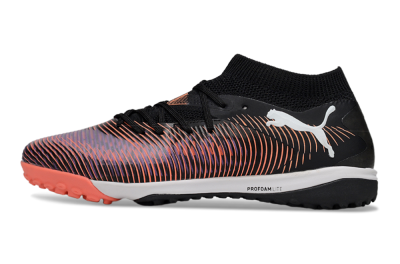 Puma Future 8 Ultimate TF Artificial Turf Soccer Shoes - Black/Pink/Blue