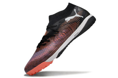Puma Future 8 Ultimate TF Artificial Turf Soccer Shoes - Black/Pink/Blue