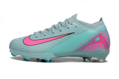 Nike Air Zoom Mercurial Vapor 16 Elite FG Firm Ground Soccer Cleats - Jade/Pink/White